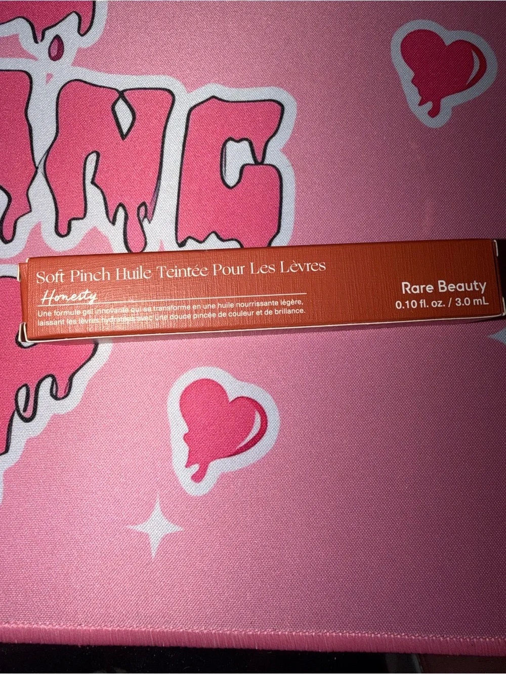 Rare Beauty Soft Pinch Tinted Lip Oil in Honesty - Orange Brown